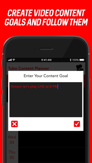 Tube Content Creator Planner screenshot 3