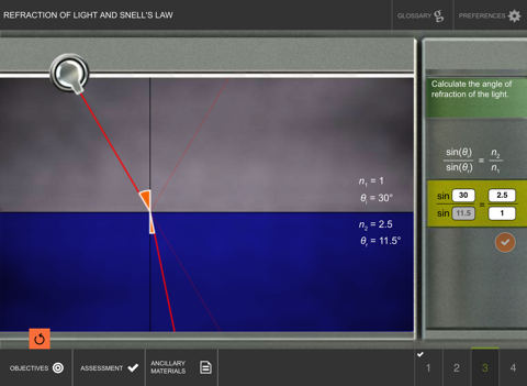 Refraction of Light screenshot 4