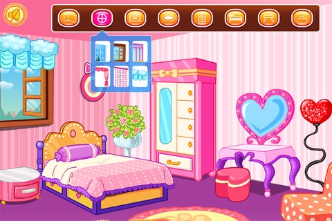 Girly Home Decoration Game screenshot 3