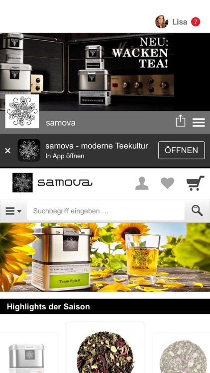 samova. modern tea culture