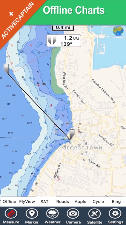 Gran Cayman HD Map Navigator