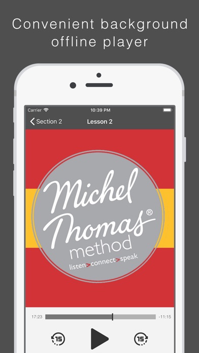 Michel Thomas language courses screenshot 2