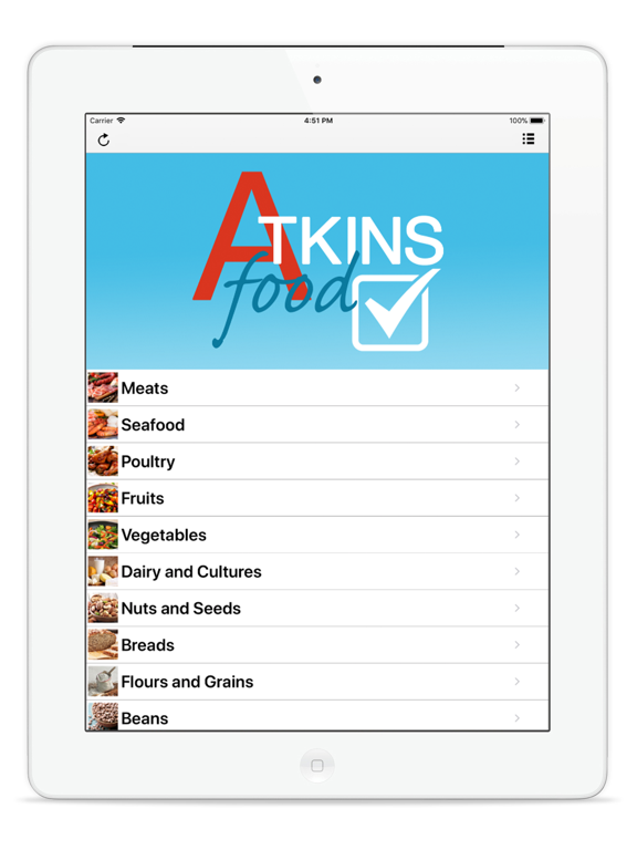 Atkins Diet Food Checkerのおすすめ画像1