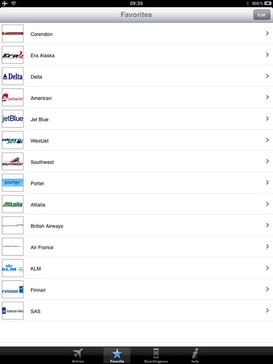 Airline Flight Check-In Europe for iPad screenshot-3