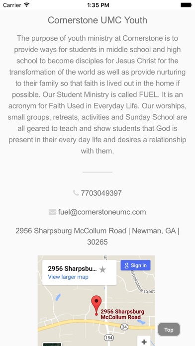 Cornerstone UMC Youth screenshot 3