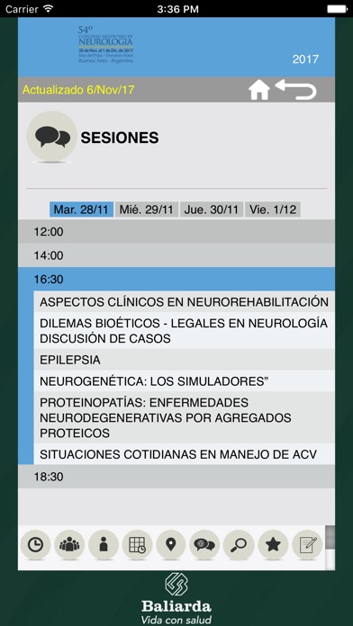 Congreso SNA screenshot 2