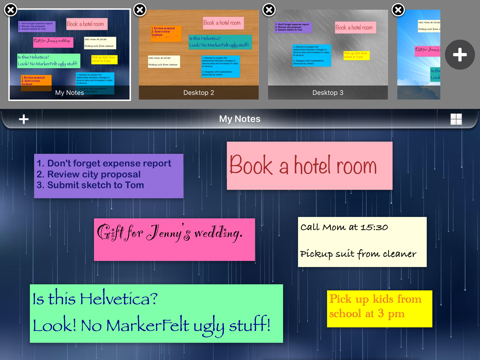 Memo Notes - náhled