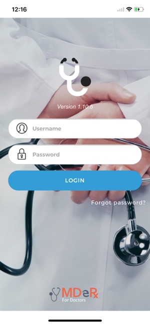 MDeRx Doctor App