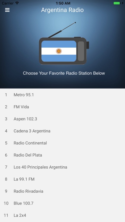 Argentina Radio Station: AR FM screenshot-3