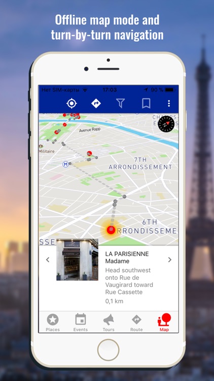 Paris travel map guide 2018 screenshot-3