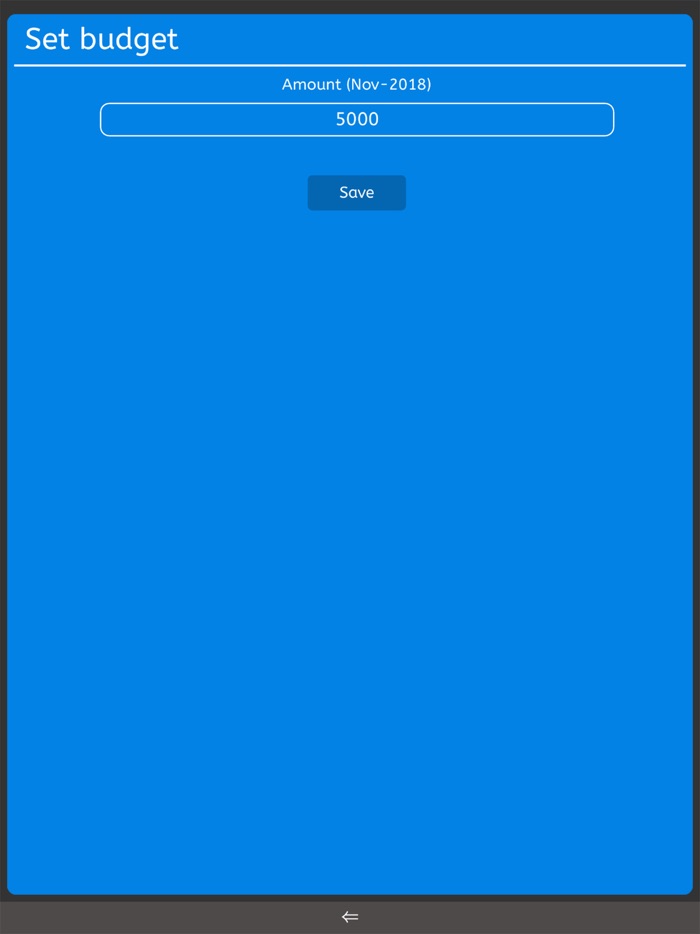 Pocket Budget Tracker