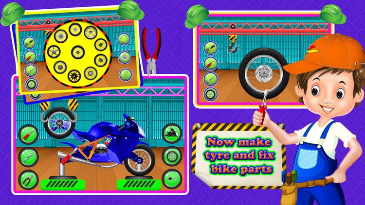 Sports bike factory simulator screenshot-3