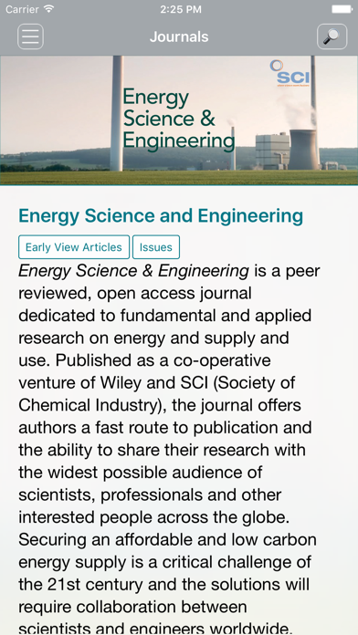 Energy Science and Engineering screenshot 2