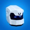 The robot can directly connect to your iphone app through using Bluetooth, which achieve the interation between the iphone and our robot