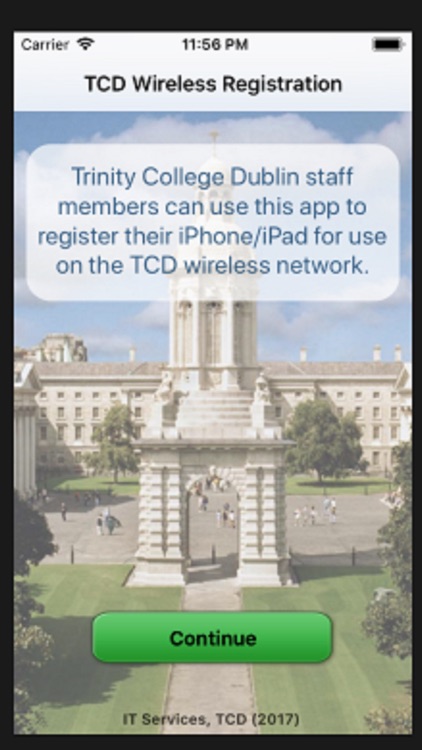 TCD Wifi Registration