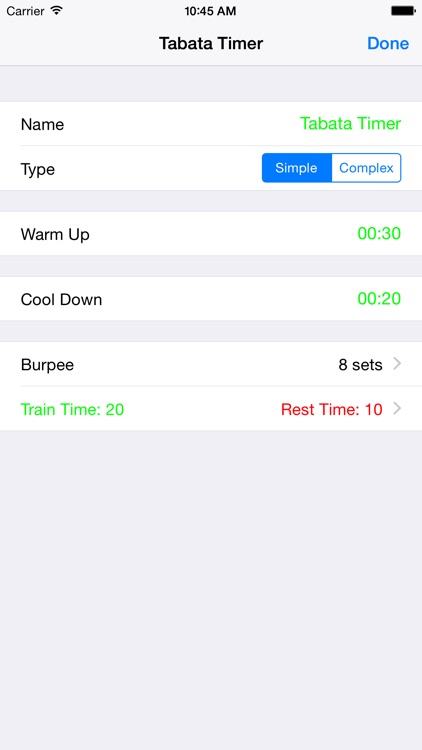 Tabata Timer Pro Training screenshot-4