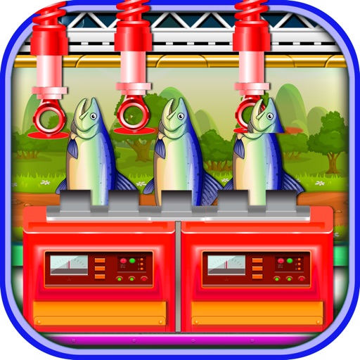Frozen Fish Factory - amazing fish food point icon