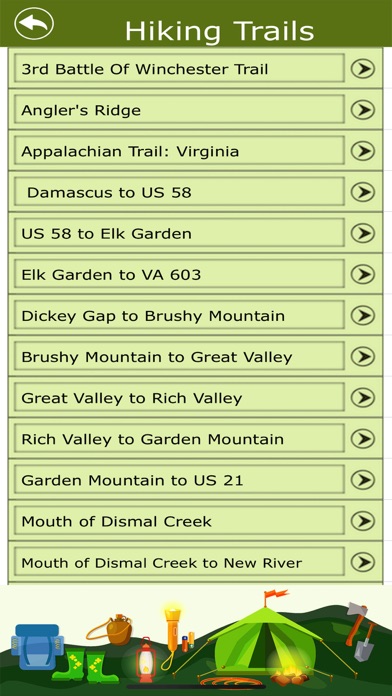 Virginia Campgrounds & Trails screenshot 4
