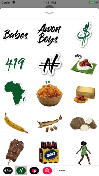 Naija Stickers screenshot 3