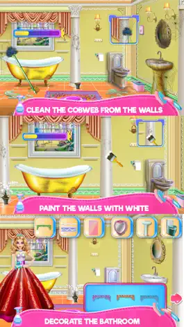 Game screenshot Royal Bathroom Cleanup apk