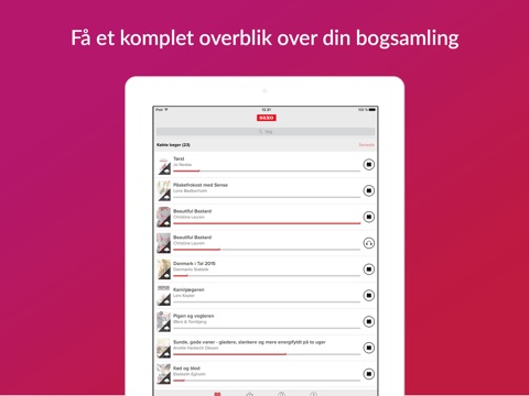 Saxo: Lydbøger og E-bøger screenshot 2