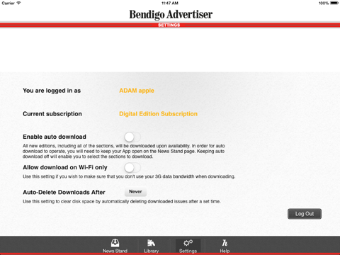 Bendigo Advertiser eEdition screenshot 3