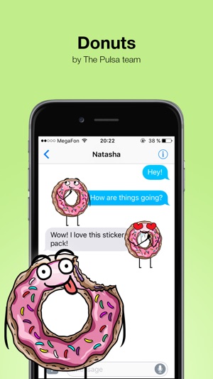 Donuts - Cute stickers