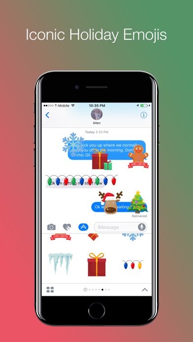 ChristmasMoji - Holiday Emojis screenshot 3