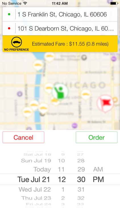 Chicago Taxi App screenshot-4