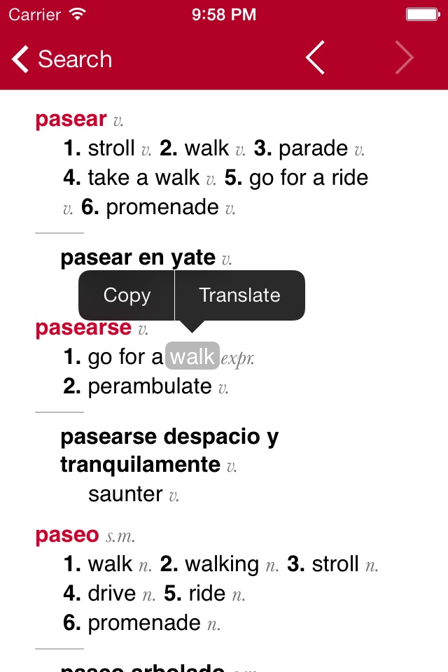 Accio: Spanish-English screenshot 3