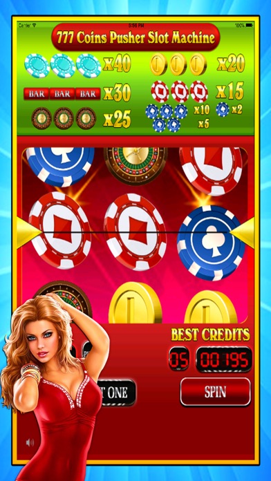 777 Coins Pusher Slot Machine screenshot 3