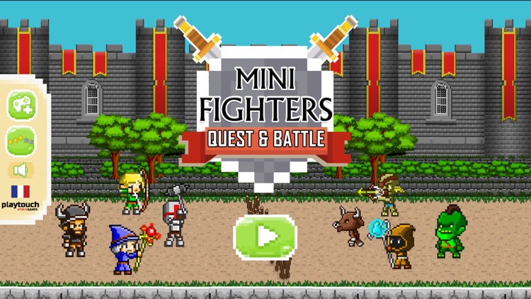 Mini Fighters : Quest & battle screenshot-4