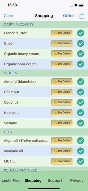 LectinFree Allowable Food List(圖6)-速報App