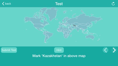 World Map With Test screenshot 3