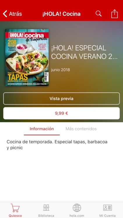 ¡HOLA! ESPAÑA Revista impresa screenshot-3