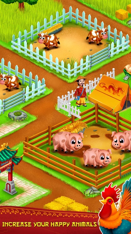 Asian Town Farmer-Offline Farm