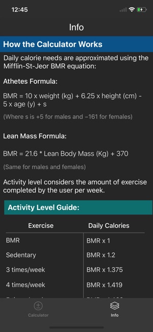 IIFYM Macro/Calorie Calculator(圖4)-速報App