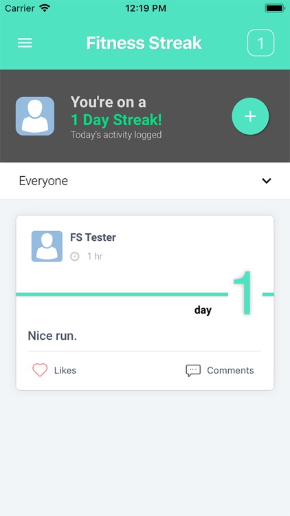 The Fitness Streak