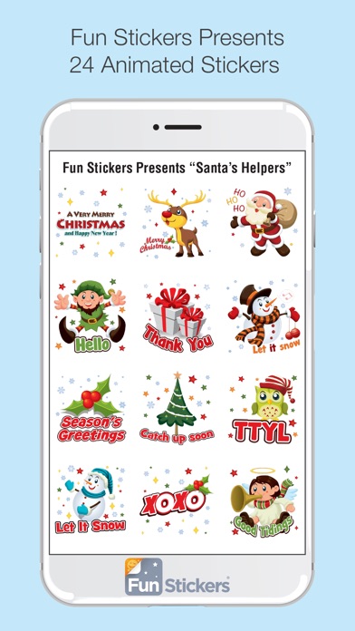 Christmas iSticker screenshot 3