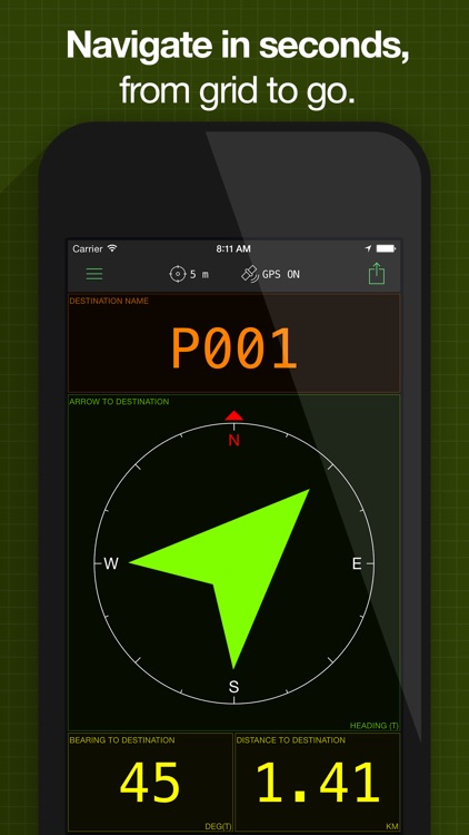 MilGPS - MGRS & USNG Grid GPS for Land Navigation