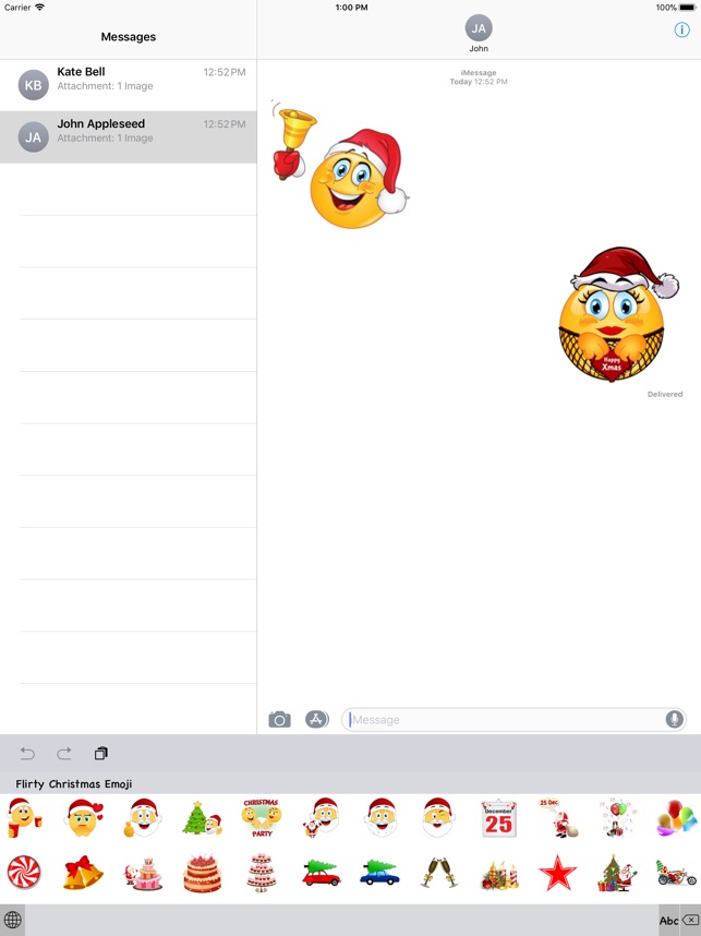 flirty christmas emoji on the app store flirty christmas emoji on the app store