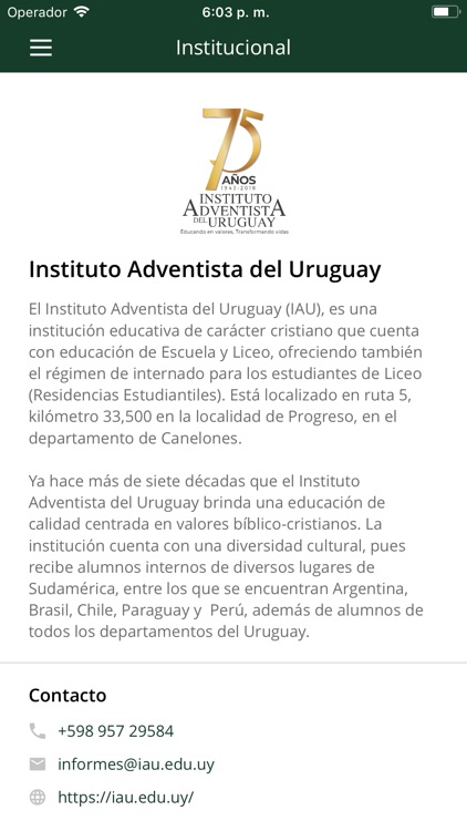 Instituto Adventista Uruguay screenshot-3