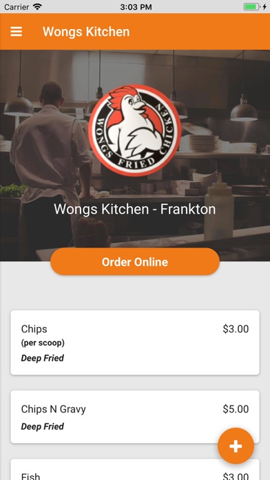 Wongs Kitchen screenshot 2
