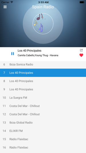 Spain Radio Station Spanish FM(圖3)-速報App