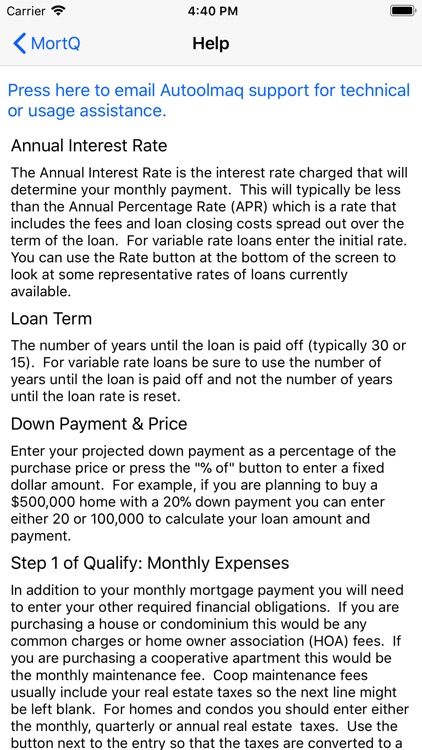 MortQ Mortgage Qualifier screenshot-6