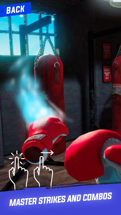 Glowing Gloves: AR Boxing Game screenshot 3