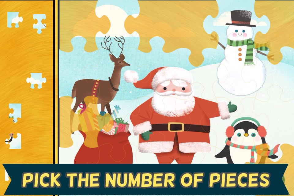 Christmas Games for Kids: Toddler Jigsaw Puzzles screenshot 4