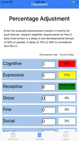 Game screenshot Percent Delay Calculator apk