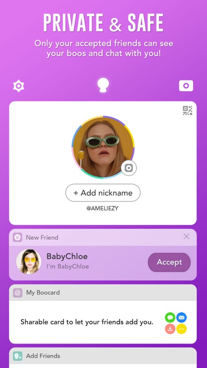 BOO! - Video chat camera with filters & stickers screenshot-4