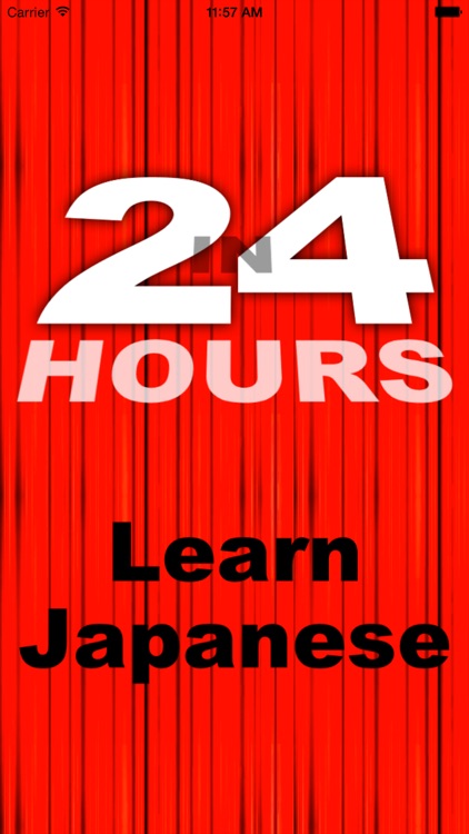 In 24 Hours Learn Japanese
